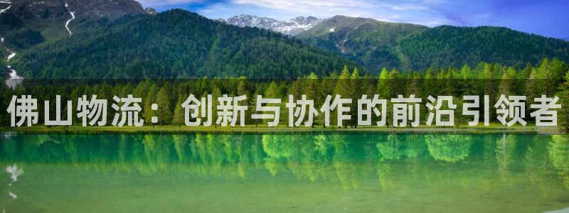 超凡国际南宫娱乐官网：佛山物流：创新